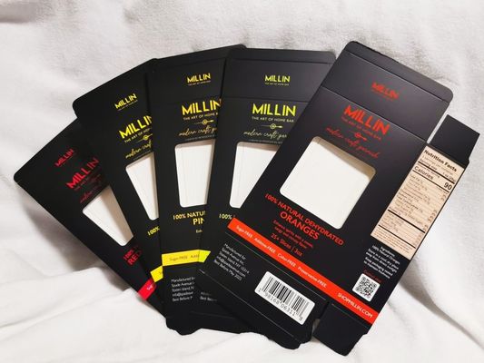 kwaliteit  Customized Cardboard Dry Fruit Packaging Carton Box With Offset Printing Spot UV fabriek