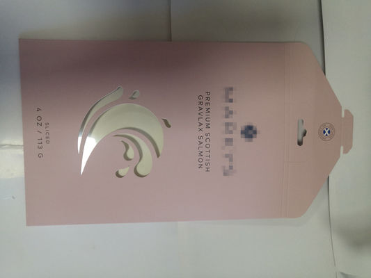 Persoonlijke zalm voedsel envelop met binnen waterdicht 4oz / 8oz