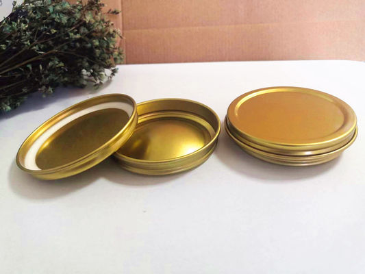 Voedingsmiddelenmateriaal van tinplate Kaviaarverpakking Can 0.28mm 20g