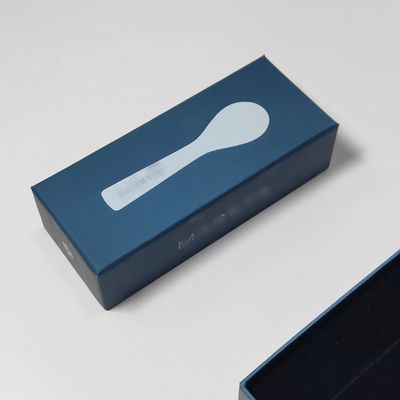 2024 New Design Kaviaar mop lepel Gift Box Met Logo 140x50x38mm