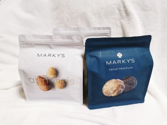 Spot UV gedrukte plastic zakjes voor de verpakking van truffels en paddestoelen