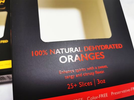 Op maat gemaakte kartonnen gedroogde fruitverpakking kartonnen doos met offset UV-drukplaat