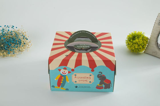 Promotie kartonnen verpakkingsdozen, mini cake box verpakkingen voedselkwaliteit