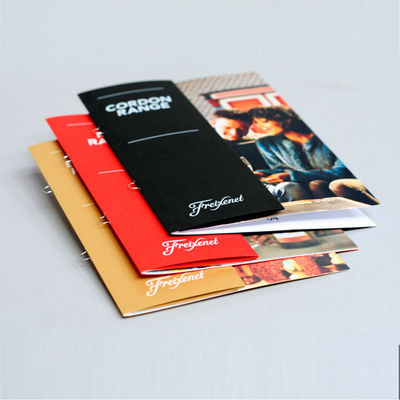 Luxe volkleurige brochures, reclame flyers boek FDA certificaat