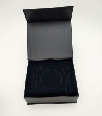Stijf papier Kaviaar geschenkstel Boekvorm Kwaliteit Met Spons Inner Tray