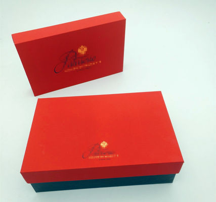 Mode Stijlvolle gedrukte stijve cadeaubon met deksel voor macaron snoepverpakking