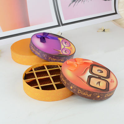 Gepersonaliseerde lege chocolade cadeaubon met CMYK / Pantone of aangepaste kleur