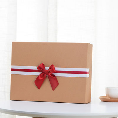 Festival stijve papieren cadeaubon met knoop voor vrouwen ondergoed