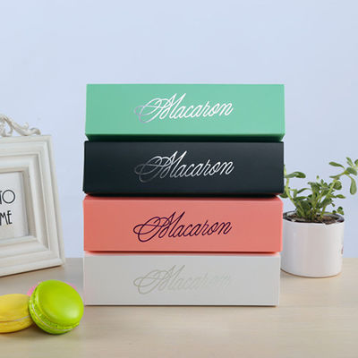 Flexo-printing voedselverpakkingsdoos Open Top Eco-vriendelijk voor macaron