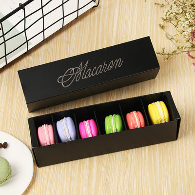 Flexo-printing voedselverpakkingsdoos Open Top Eco-vriendelijk voor macaron