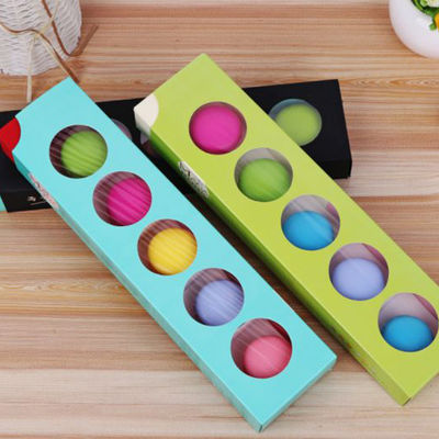 Elegant ontworpen kast verpakking, opvouwbare macaron verpakkingsdozen