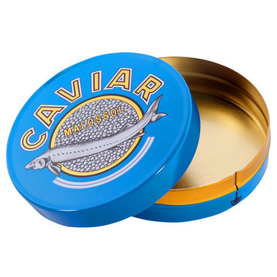 125g 250g Kaviaar Verpakking Blikblik Doos Aanpassingskleur ISO 9001 Goedgekeurd