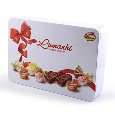 Op maat gemaakt, gerecycled, uitstekend chocoladeblikje