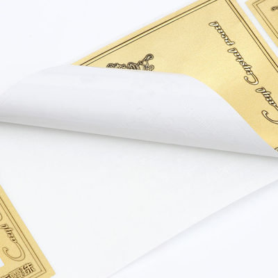 Matt Gold Logo Label Stickers, Multi Shape Print je eigen wijnfles labels