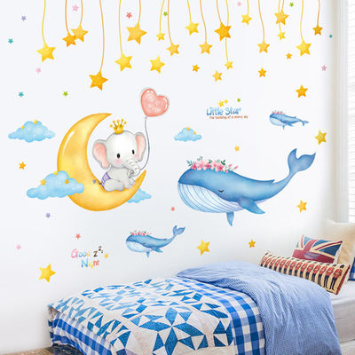 Kinderkamer Decoratief Logo Label Stickers Zelfklevend Afneembare