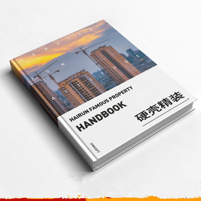 Professionele drukwerk Volkleurige brochures Hardcover boek met SPOT UV