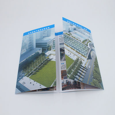 Volkleurige visitekaartjes en brochures bedekt papier catalogus flyers Print Service