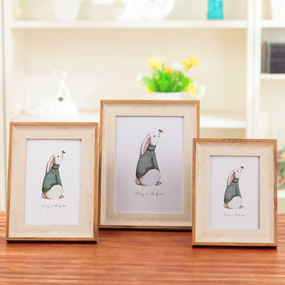 American Style Foto Frame, 7 Kleuren Houten Huwelijks Foto Frames