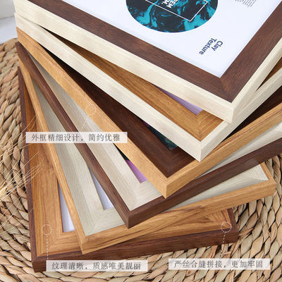 American Style Foto Frame, 7 Kleuren Houten Huwelijks Foto Frames
