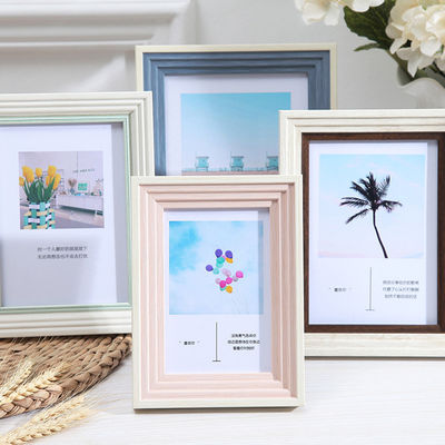 Waterdicht, op maat gemaakt fotoraam bordhouder 3 kleuren, muur gemonteerd / tafelstand