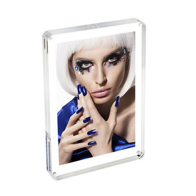 Hoge helderheid Magnetisch Foto Frame Acrylmateriaal met dubbelzijdig