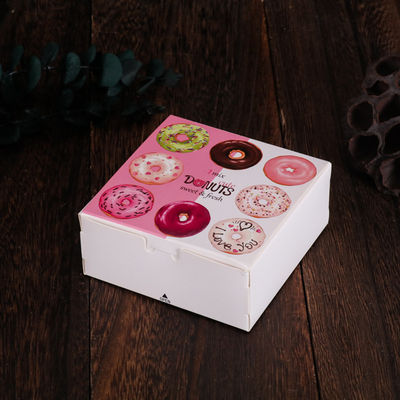 Donuts brood verpakkingsdoos met lade stijl, snack verpakkingsdoos gerecycled