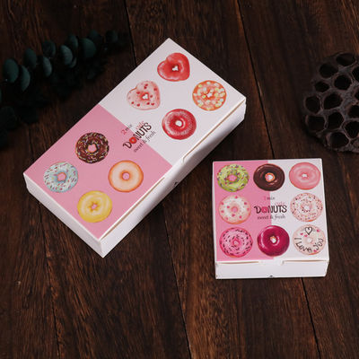 Donuts brood verpakkingsdoos met lade stijl, snack verpakkingsdoos gerecycled