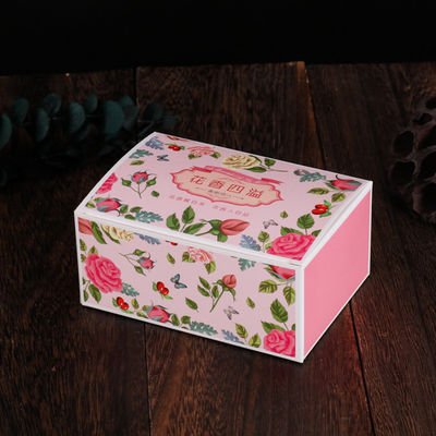 Verpakkingsdoos voor snackflower thee Offsetprinting met aangepaste maat