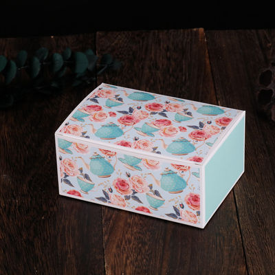 Verpakkingsdoos voor snackflower thee Offsetprinting met aangepaste maat