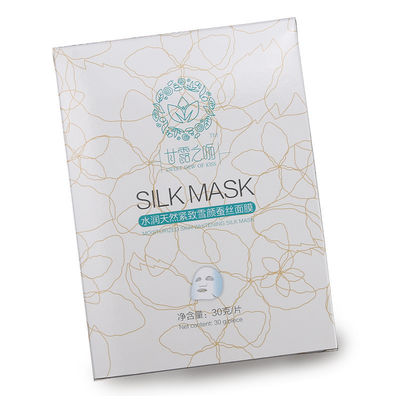 Zilkmasker verpakkingsdozen kartonnen verpakkingsdozen met CMYK kleur Dimensionale stabiel