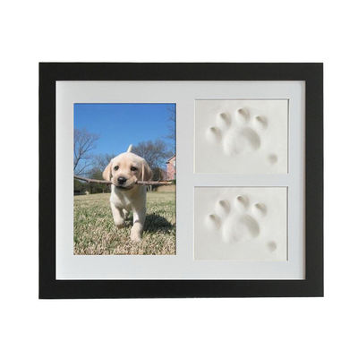 Houten aangepaste fotoraam 28x23cm voor hond of kat