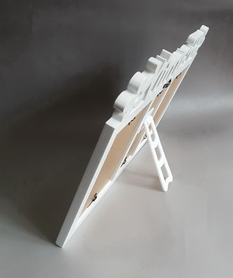 Houten babyhand- en voetafdrukkoers