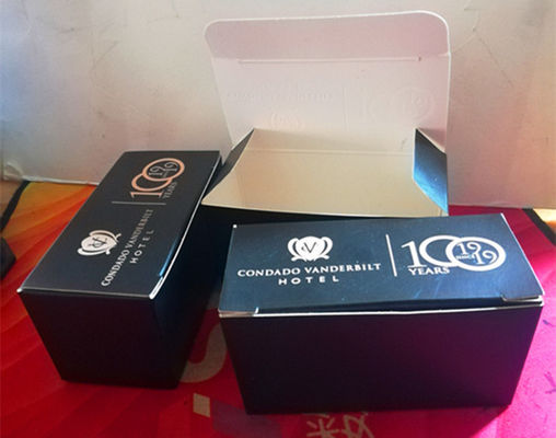 Kleine chocolade vouwbare voedselpapierdoos