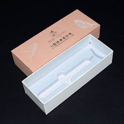 Massage schoonheidsbalk stijve papieren cadeaubon met Eva Inner Tray