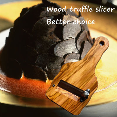 Groentegraad Kaas Truffel Cutter Scheerapparaat Met Rosewood Handle