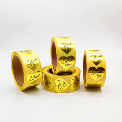 Waterdichte embossing CMYK 3D logo label stickers voor cosmetica