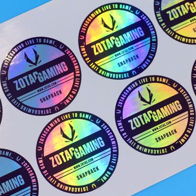 Depressie laserprinten waterdicht kleeflabel glanzend laminaat